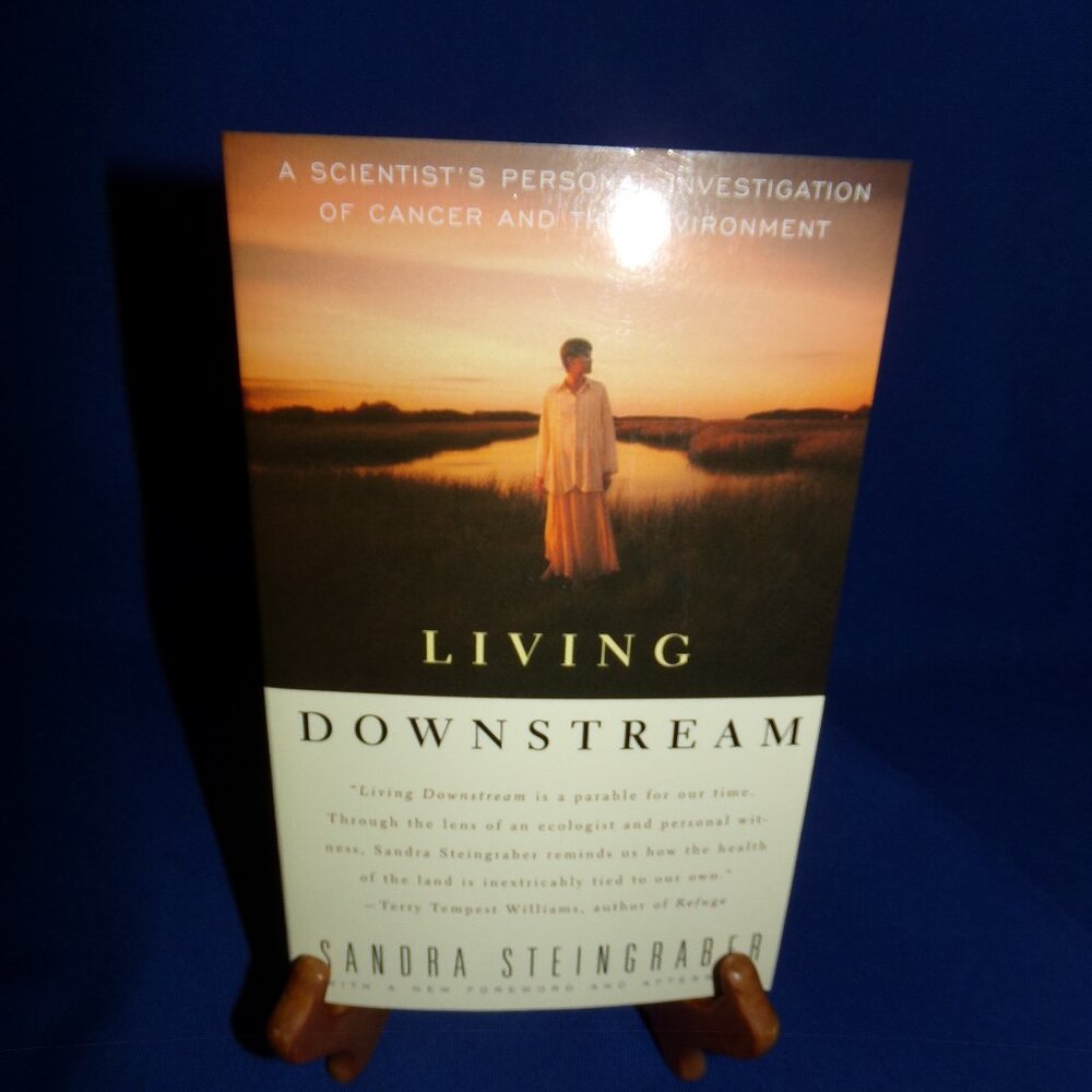 Vintage Softcover Book - Living Downstream by Sandra Steingraber